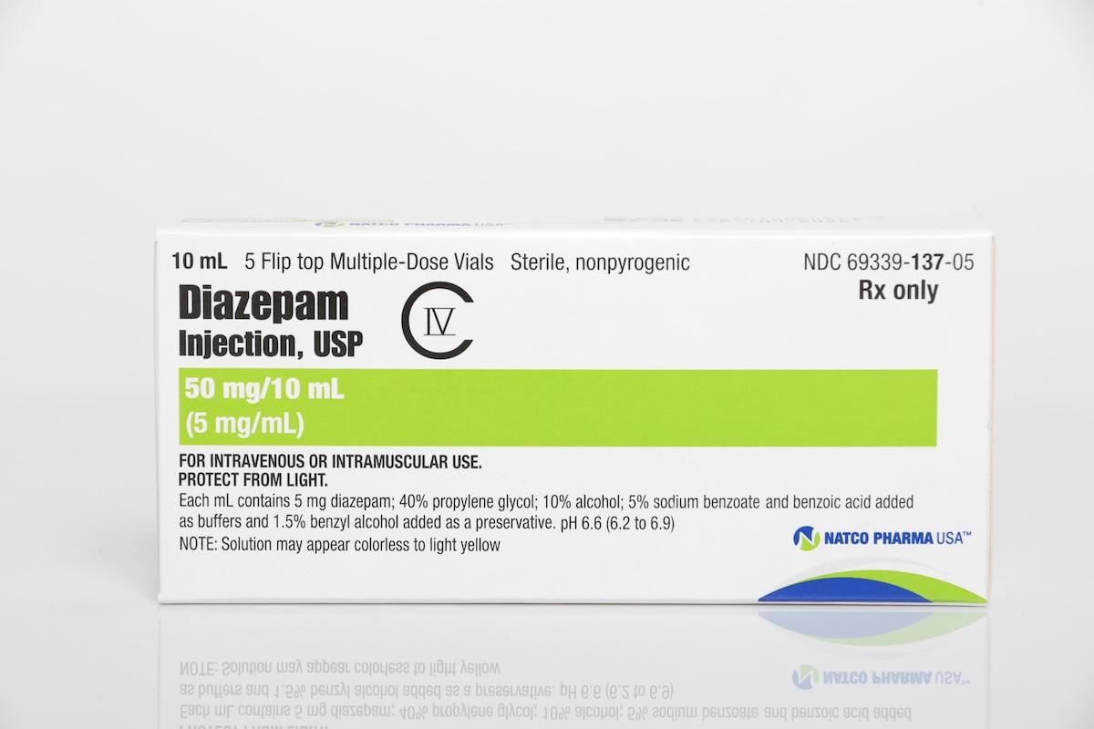 DIAZEPAM 5MG/mL 10mL VL 5BX C4 | Amatheon Animal Health